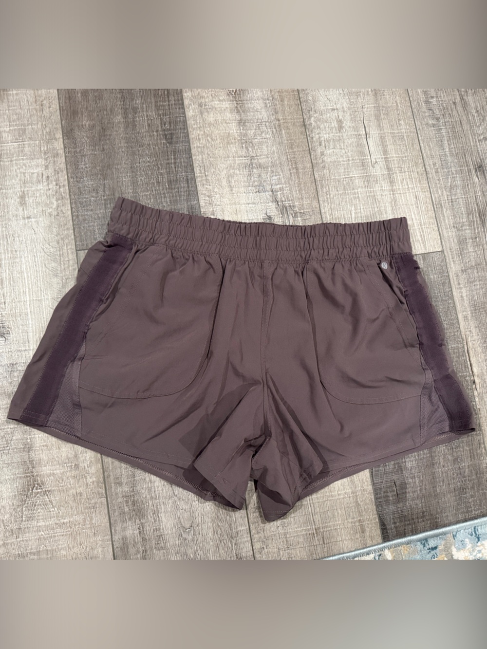 Layer 8 Mauve Athletic Elastic-Waist Running Shorts size XL
